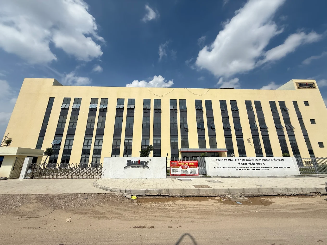 Hỗ trợ Thẩm Duyệt CÔNG TY TNHH CHẾ TẠO THÔNG MINH BURLEY (VIỆT NAM)